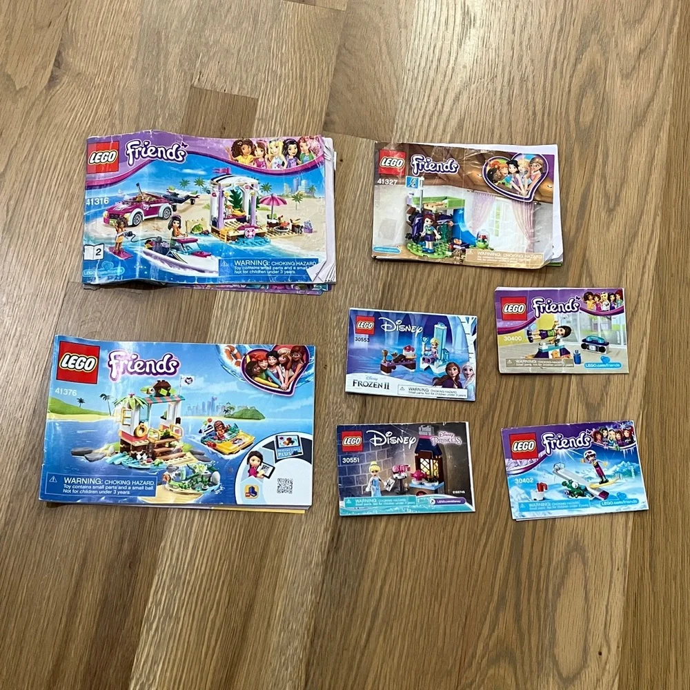 Lego Friends Lot & Other Legos - 8 Pounds of Lego